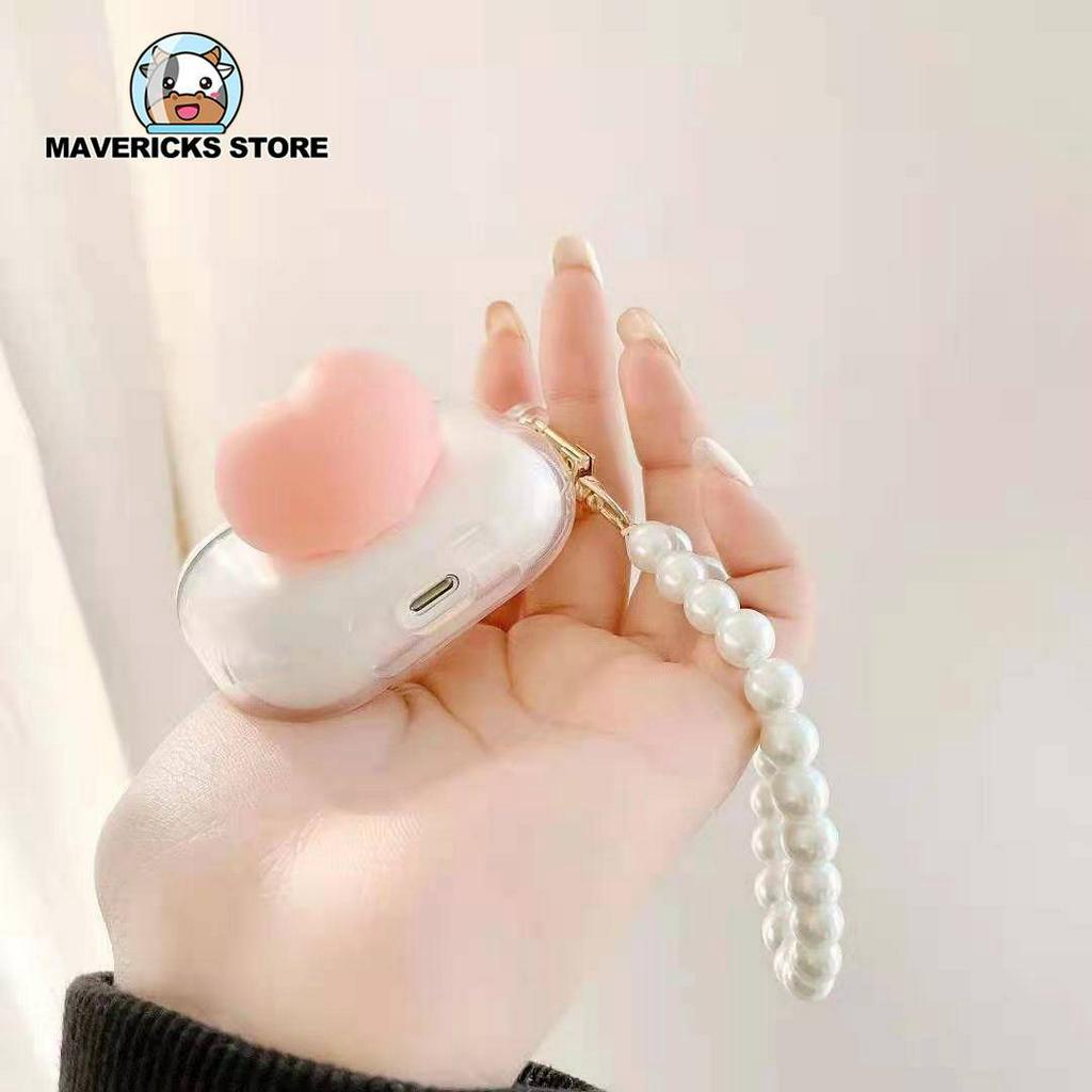 Vỏ bảo vệ hộp sạc tai nghe airpods Apple Bluetooth bằng silicon hình Pinch decomion pdset