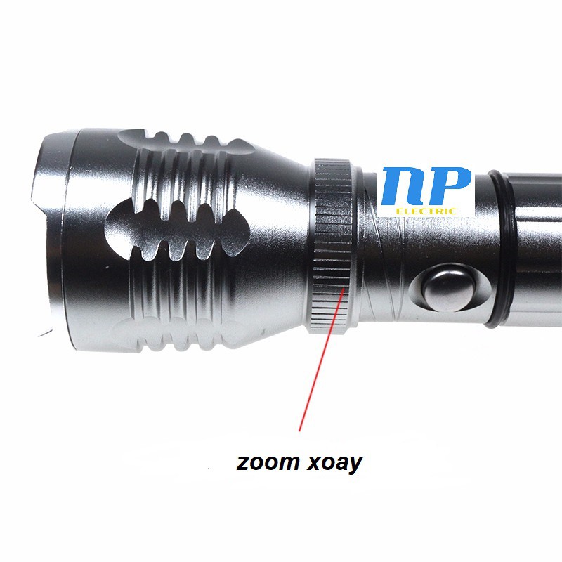 [GIÁ HỦY DIỆT]  ĐÈN PIN LED FLASHLIGHT - CHỐNG NƯỚC - ZOOM XOAY - NAM CHÂM HÍT