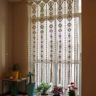 Rèm MACRAME 70cm x 100cm [Mã BLEUSHIP để được hỗ trợ phí ship]