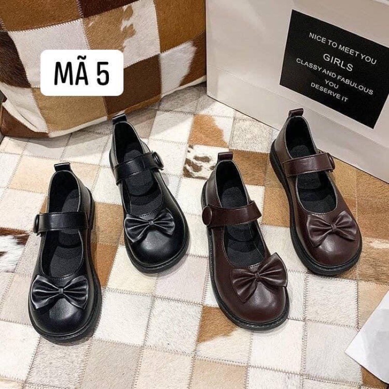 Giày Lolita Vintage Ulzzang ( +2k % shopee)