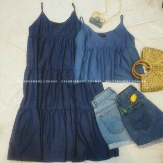✔video + ảnh thật✔ set denim couple -