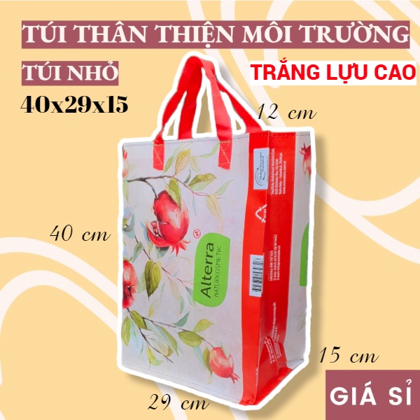 Túi thân thiện môi trường, làm từ nhựa tái chế, pp bags, đựng đồ, sử dụng nhiều lần, eco bag #ecoshoppingbag
