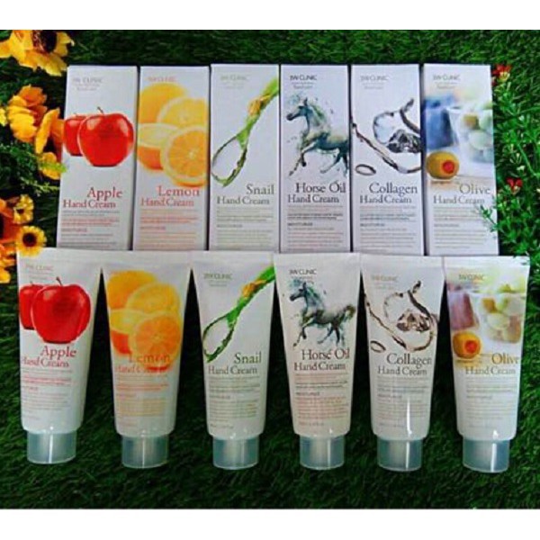 Kem Dưỡng Da Tay 3W Clinic Hand Cream (100ml)