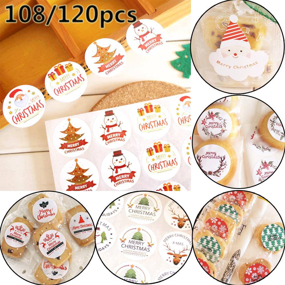 Set 108 / 120 Miếng Dán Trang Trí Bánh Kem DIY