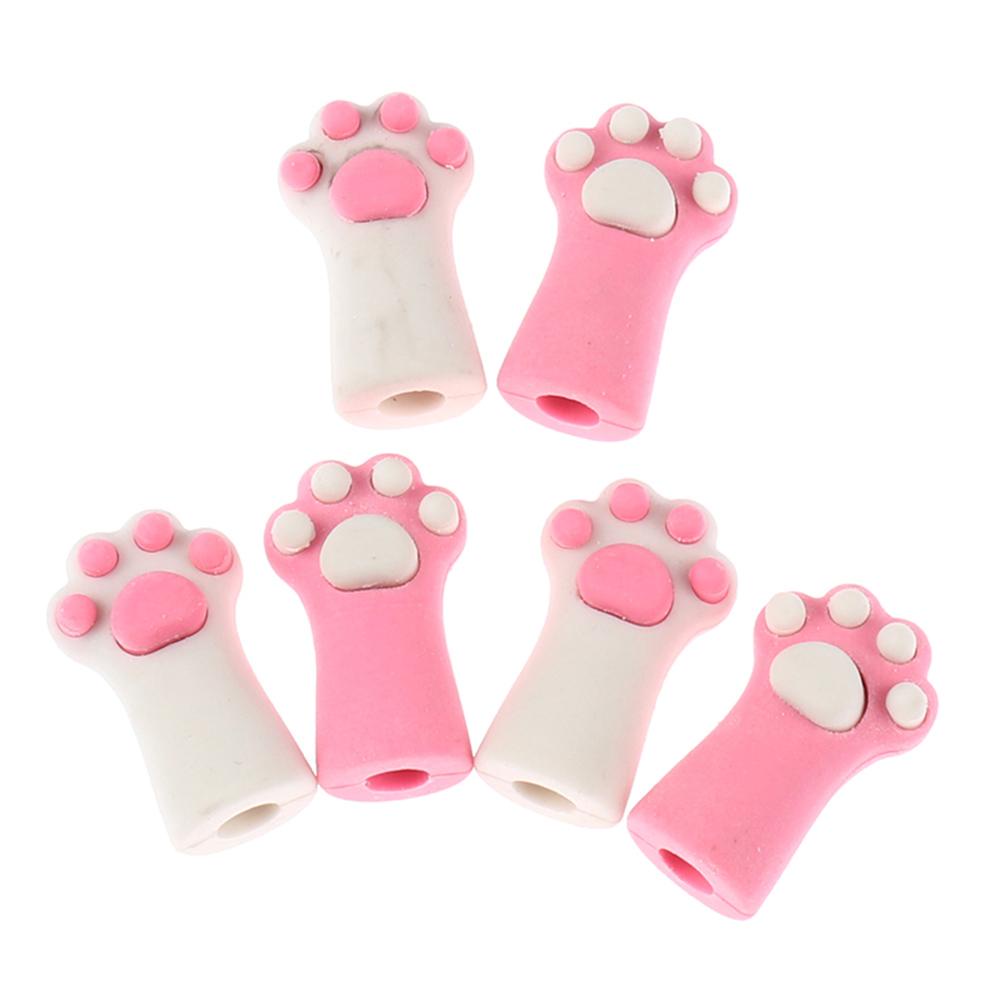 Bộ 3 Gôm Tẩy Hình Dấu Chân Mèo Xinh Xắn