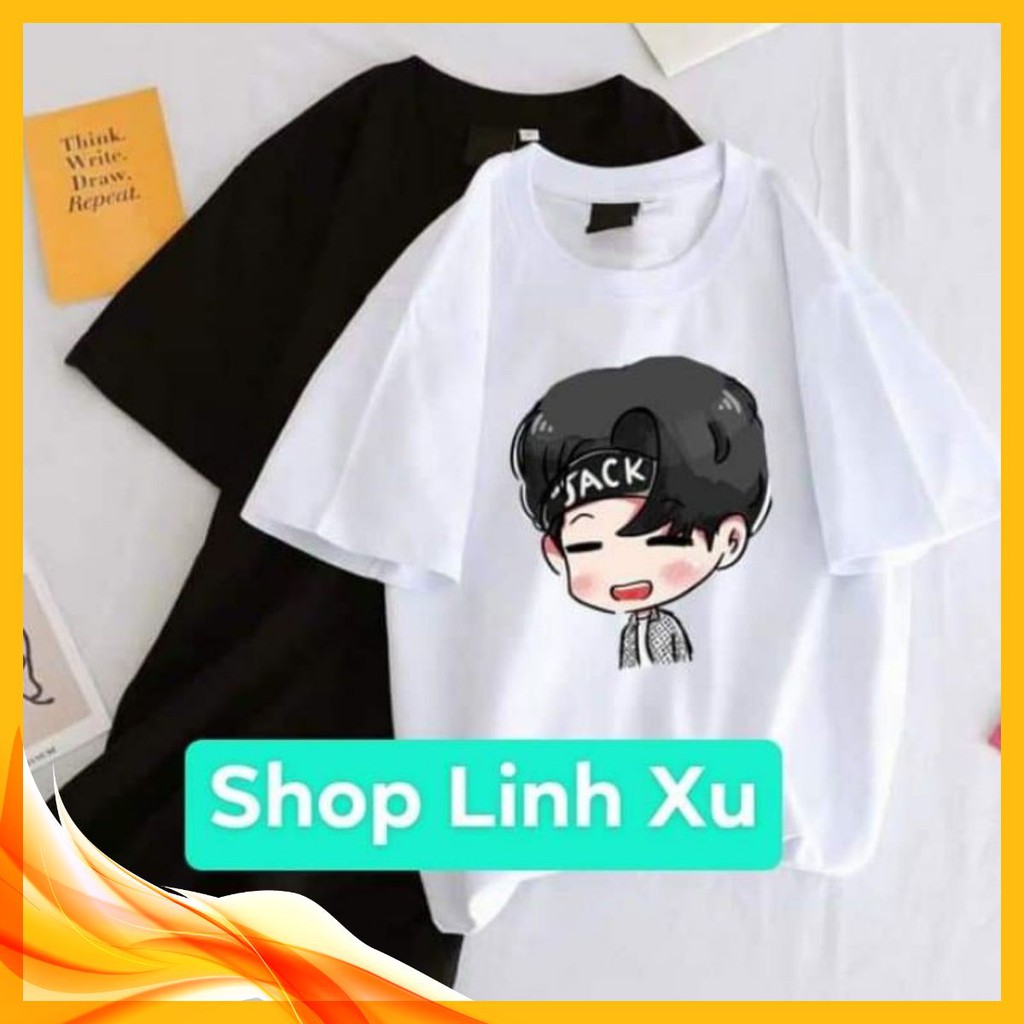 giá rẻ Áo Jack Đóm 🌺 Freeship 🌺 Áo Jack Tay Lỡ in hình theo yêu cầu giá ưu đãi