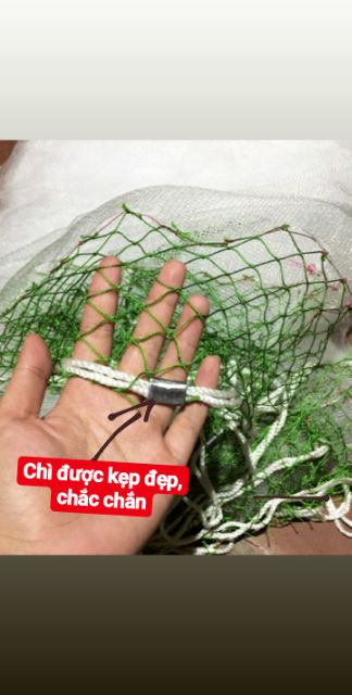 Lưới vét đánh cá 10m, cao 2m (hàng theo yêu cầu)