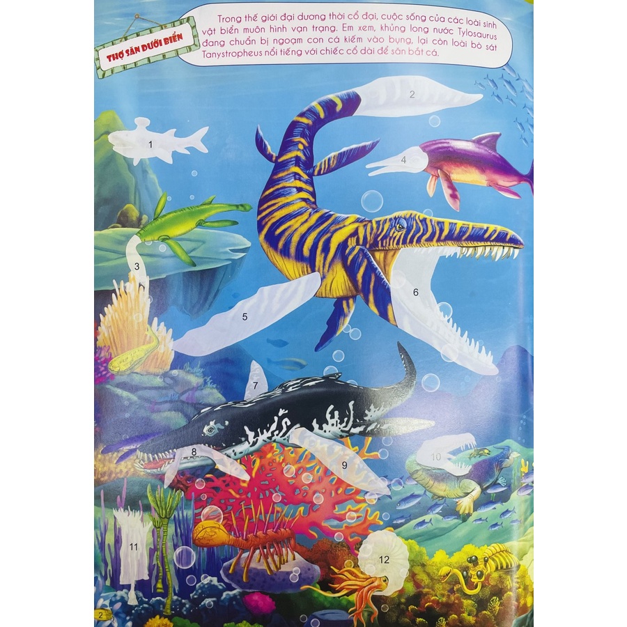 Sách - 279 Sticker Cuộc Phiêu Lưu Thời Tiền Sử  Phát Triển Chỉ Số IQ-EQ-CQ - ndbooks