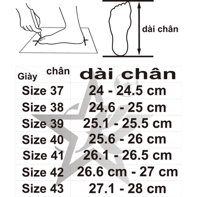 Giày Đinh Đá Bóng 2 màu đen trắng hàng đẹp