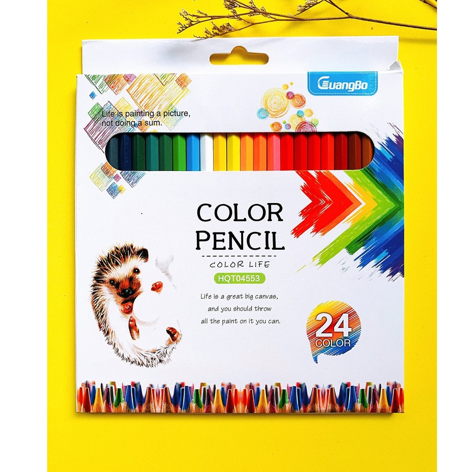 [Mã BMINCU50 giảm 50K đơn 250K] Bộ Chì Màu Color Pencil HQT GuangBo