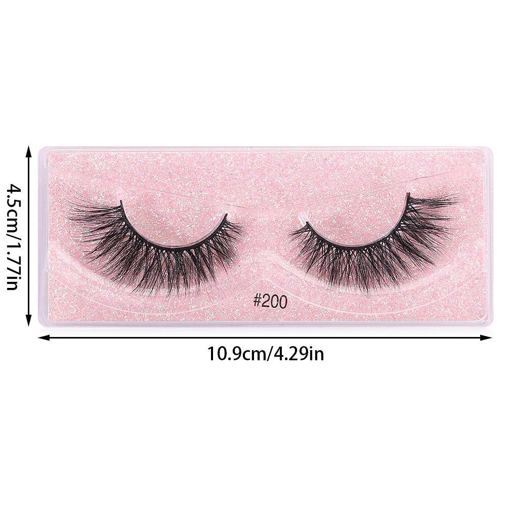 1 Cặp Lông Mi Giả MIH Trang Điểm Toàn Diện