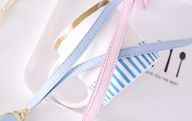 Dây Đeo Thẻ Nhân Viên Hoa Anh Đào Có Yoyo Rút !