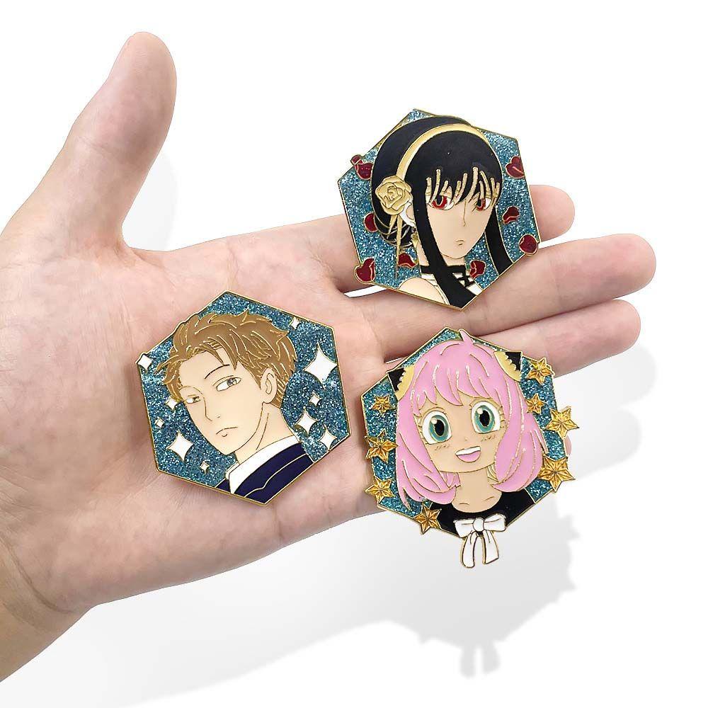 Bông Tai Móc Khóa Họa Tiết Anime Dễ Thương Dùng Làm Quà Tặng