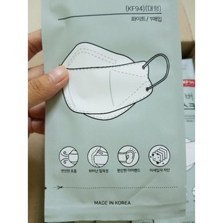 KHẨU TRANG 3D KF94 CHUẨN HÀN QUỐC