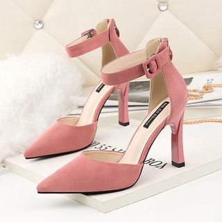 ORDER GIÀY CAO GÓT HÀN QUỐC CÓ QUAI 10CM