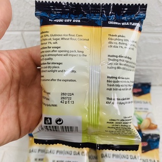 ĐẬU PHỘNG DA CÁ VỊ NƯỚC CỐT DỪA JOJO GÓI 100G