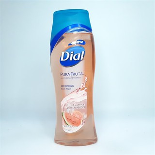 Sữa tắm Hương Dưa hấu & Ổi Dial Pura Fruta Refreshing Body Wash Guava& Watermelon 473ml