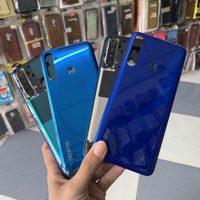 Bộ vỏ sườn Realme 5 full phụ kiện đi kèm