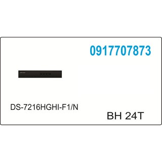 Đầu ghi Hikvision DS-7216HGHI-F1/F2
