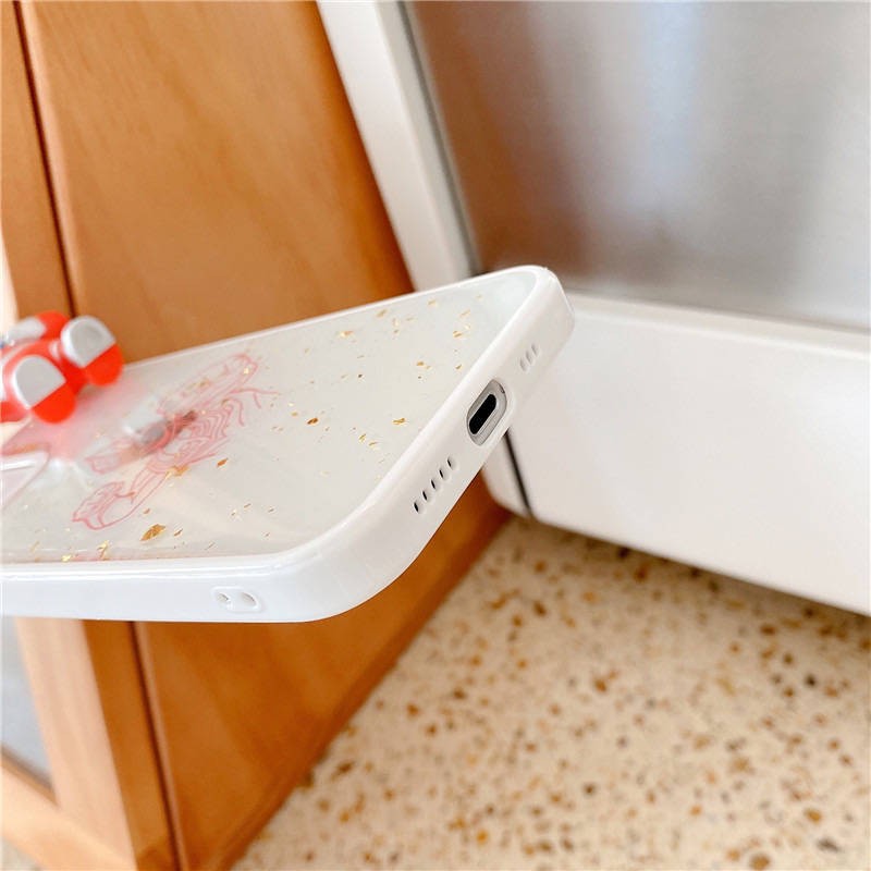 Hộp đựng điện thoại di động phát sáng Anime cặp đôi sáng tạo trí thun ngắn tay | BigBuy360 - bigbuy360.vn
