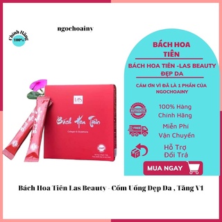 Bách hoa tiên las beauty cốm uống đẹp da, bổ sung nội tiết tố vòng 1