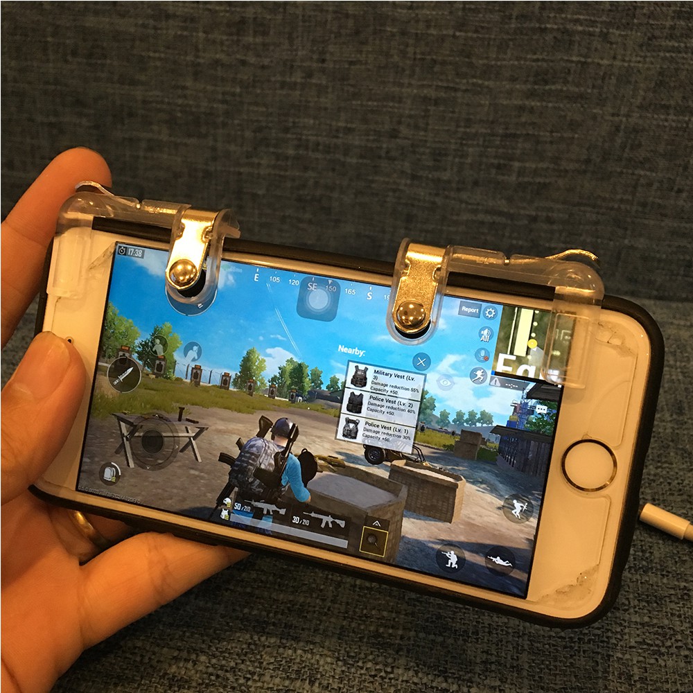 Nút Bấm Chơi Pubg Kim Loại Siêu Bền E9  - Chơi Pubg Mobile , Ros Mobile Cực Đỉnh