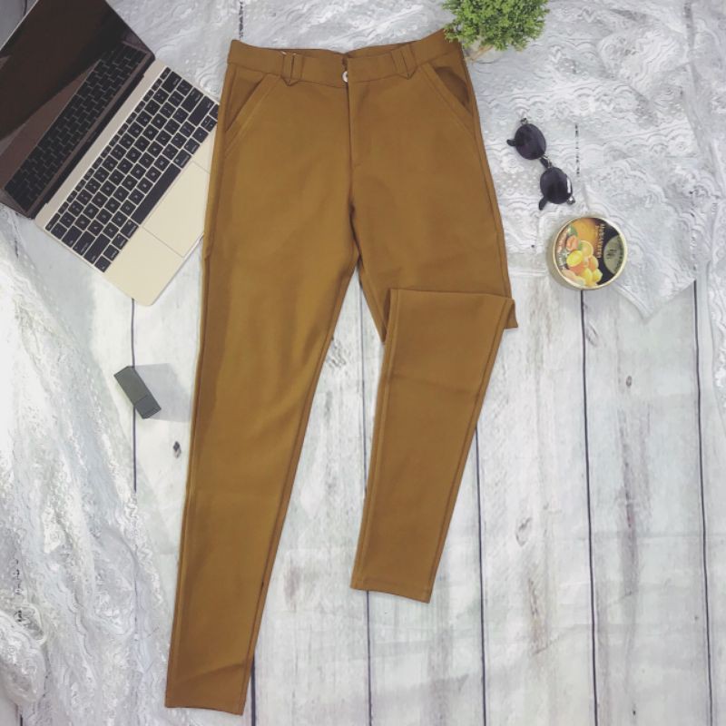 Quần cotton Hàn Quốc co giãn 4 chiều