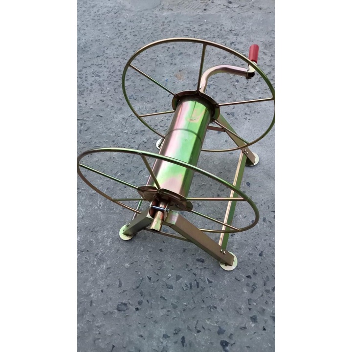 Bộ Rulo quấn dây rửa xe dây phun áp lực cả bộ như hình quấn 200m
