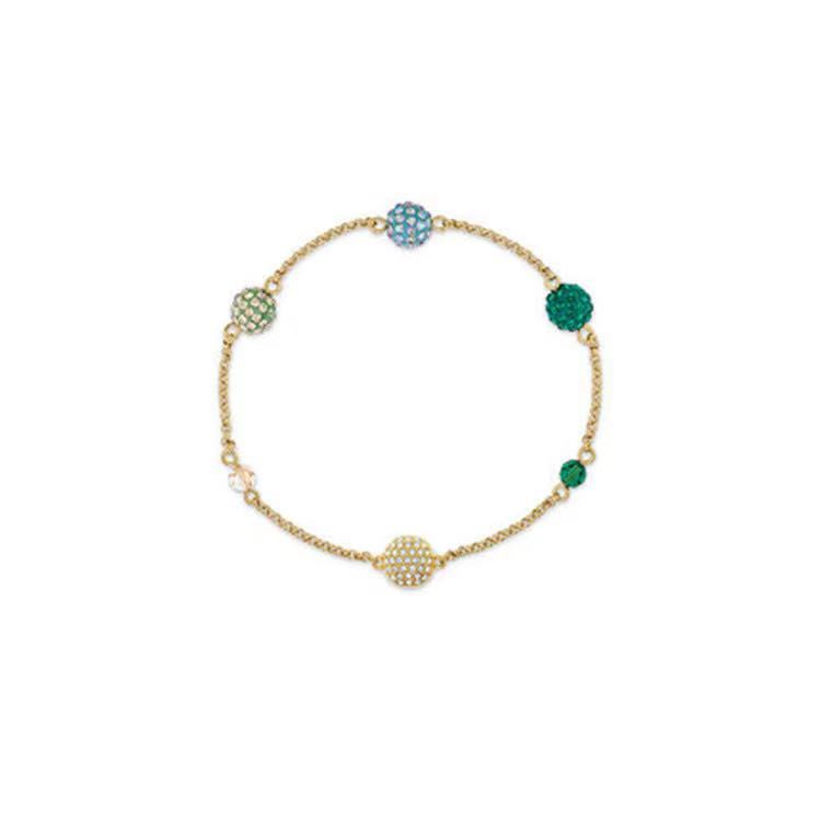SWAROVSKI Vòng Tay Nữ Đính Đá Nhiều Màu Sắc Sang Trọng