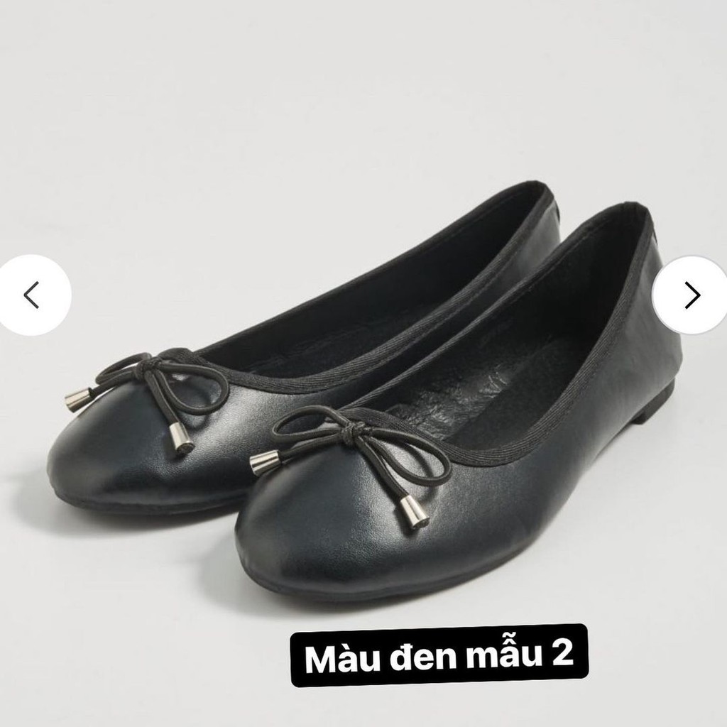 Giầy bệt nơ basic + 2,2% phí shopee