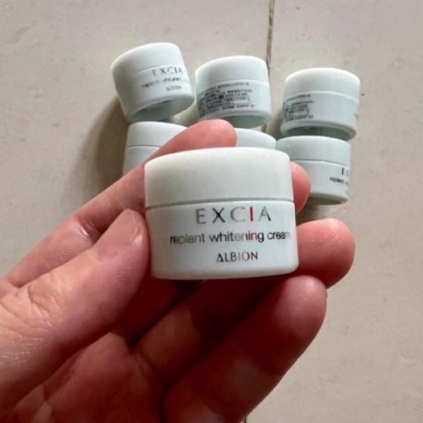 ALBION EXCIA dòng dưỡng trắng da mini size