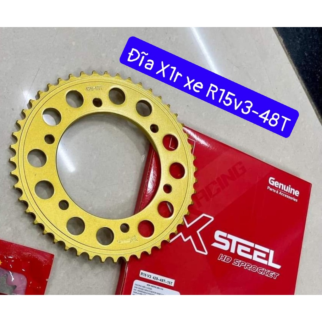 Nhông sên dĩa X1R Gắn Xe Ex150  Winner R15v3