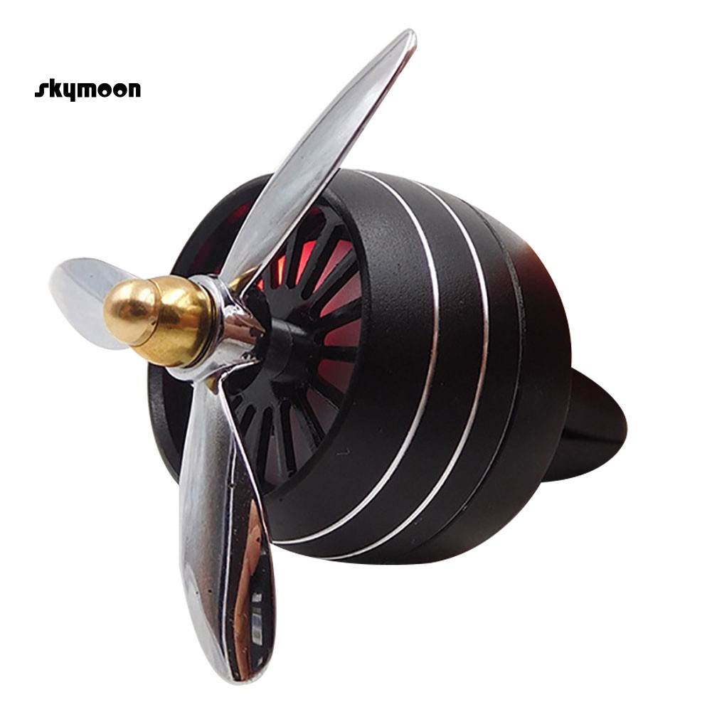 Kẹp nước hoa gắn lưới thoát khí điều hòa có đèn LED cho ô tô