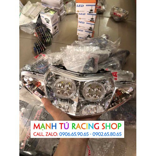 Pha đèn wave có led - choá đèn wave có led - abion210