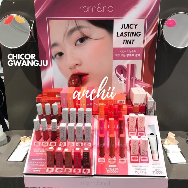 [TOP 1 UY TÍN] [MÀU MỚI 18-21] Son Tint Bóng Romand Juicy Lasting Tint (bill Hàn) | BigBuy360 - bigbuy360.vn