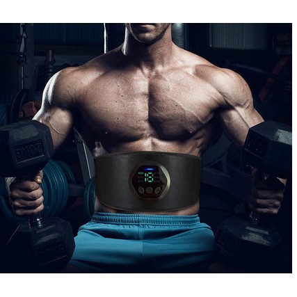 Đai massage giảm mỡ bụng xung điện - Đai nịt bụng body X100 - giảm vòng hai thể thao nam và nữ