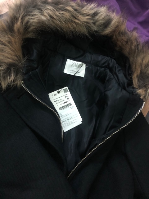 Áo Khoác Dạ Zara new tag size 11-12y