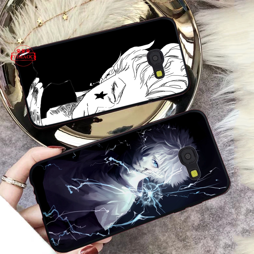 Samsung A3 2016 2017 A5 A6 Plus 2018 A7 A8 A9 J6 257B Hunter X Hunter Anime Coque Soft Case