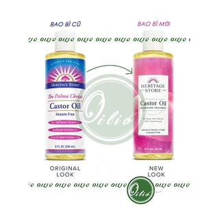 Dầu thầu dầu Castor Oil Organic Heritage Store