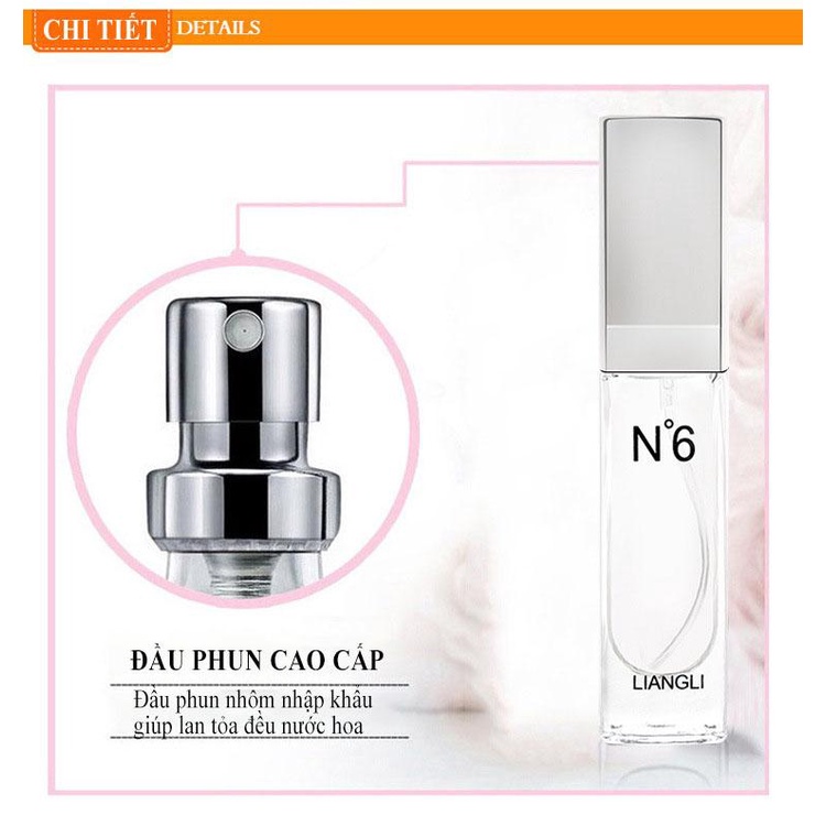Nước Hoa No6 EDP  Nàng Hương Gợi Cảm, Khó Cưỡng, Quyến Rũ, Sang  Trọng Dành Cho Phụ Nữ Đẹp tainghegioco
