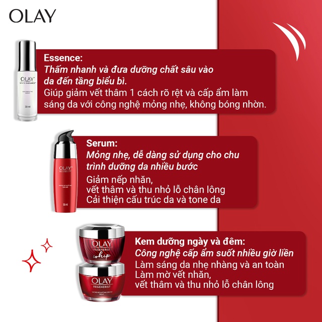 Kem Dưỡng Chống Lão Hóa Olay Regenerist Whip 50g Chống tia UV 50g (Phiên bản mới)