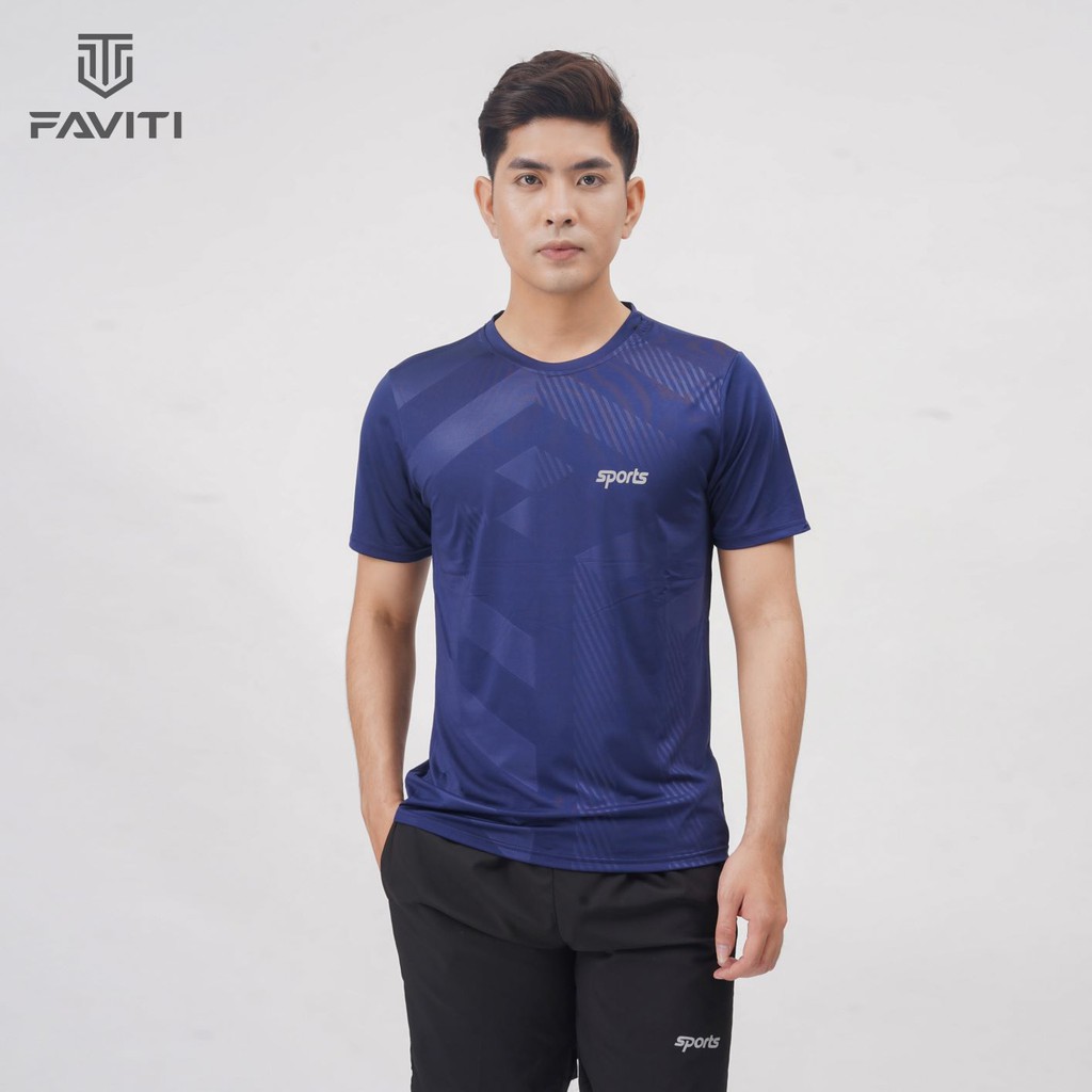 Áo Thun Nam Cổ Trờn Thêu Logo Chất Thun Cotton Mềm Mại Thoải Mái Thấm Hút Mồ Hôi ATN275 - ATN276