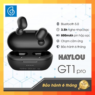 Tai nghe Haylou GT1 Pro - True Wireless Bluetooth 5.0, chống nước IPX5, phím cảm ứng