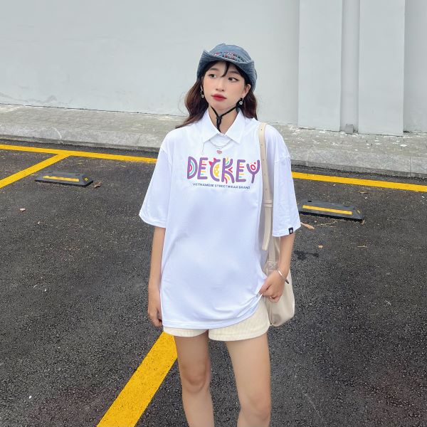 Áo Thun Cotton Unisex Nam Nữ Form Rộng Local Brand DECKEY SUN