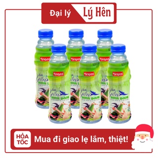Lốc 6 Chai Nước Dừa Nha Đam - Yến Nha Đam Tingco Chai Nhựa PEP 500ml Date Luôn Mới