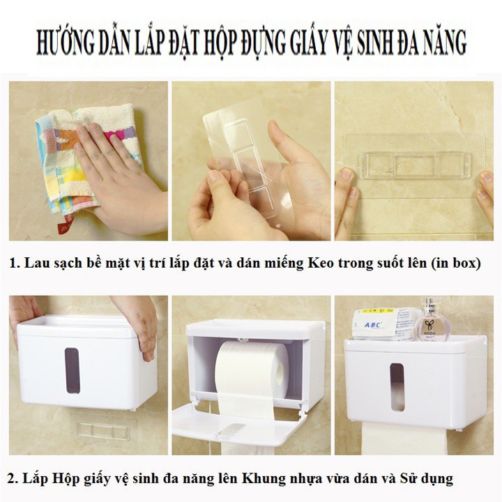 Hộp đựng Giấy Vệ Sinh ECOCO - Đa năng, Sang trọng, Tiện dụng