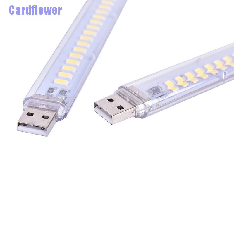 (Hàng Mới Về) Đèn Đọc Sách Usb 5v 12w 24 Bóng Led Tiện Dụng