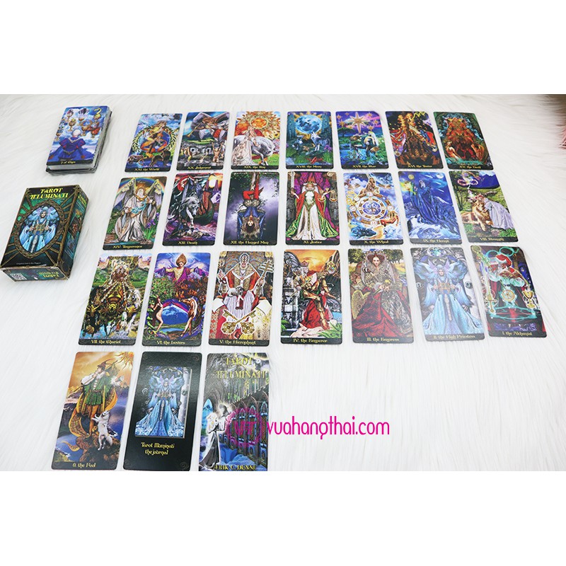 Bộ bài Bói Tarot Illuminati Cao Cấp 78 Lá