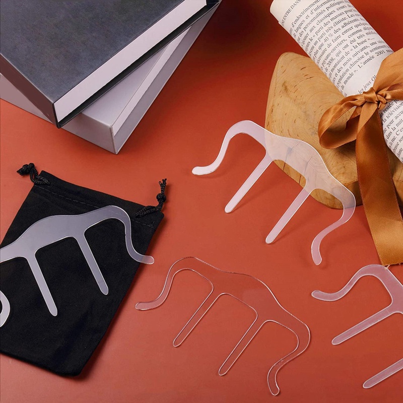 Set 4 Kẹp Giữ Sách Hình Chữ M Dễ Thương