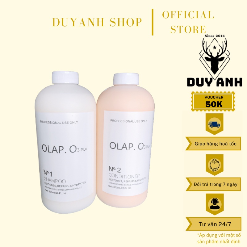 (Hàng cao cấp) Gội Xả Mềm Mượt Phục Hồi OLAP O3 Plus